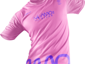 CAMISETA AMO VIVER - AMIZADE - ROSA